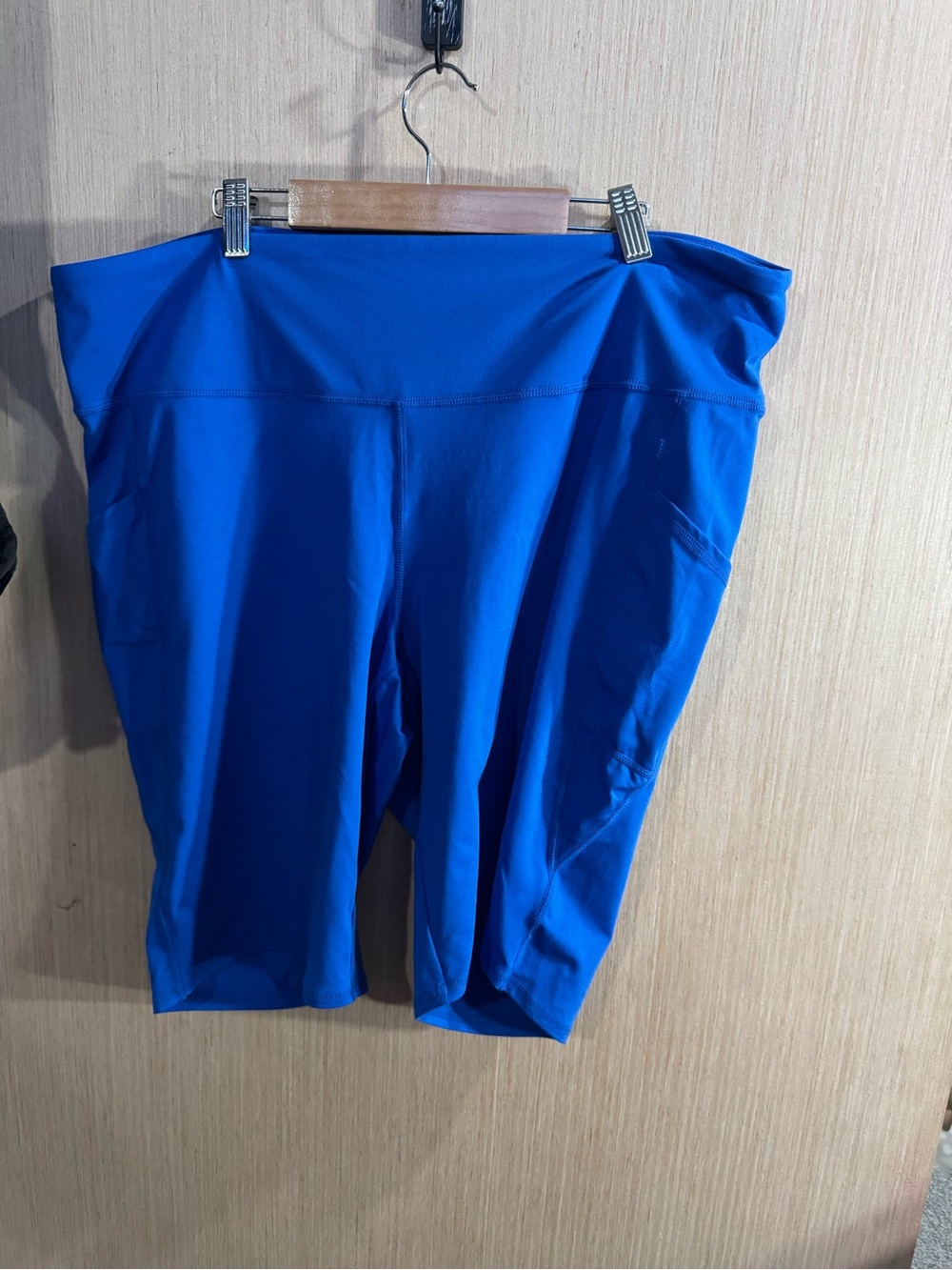 J. Jill Fit Performance Electric Blue Bike Shorts Size 2X